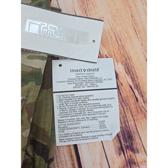 Combat Trousers Medium Regular 34x32 EPA Reg No. 74843-2 NWT - Picture 5 of 10